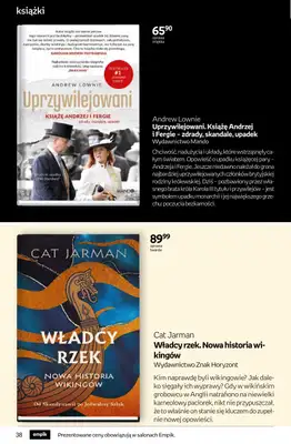 Empik - gazetka promocyjna Tom kultury: książki od środy 22.04 do wtorku 05.05 - strona 38