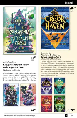 Empik - gazetka promocyjna Tom kultury: książki od środy 22.04 do wtorku 05.05 - strona 59
