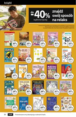 Empik - gazetka promocyjna Tom kultury: książki od środy 22.04 do wtorku 05.05 - strona 50