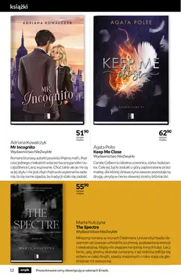 Empik - gazetka promocyjna Tom kultury: książki od środy 22.04 do wtorku 05.05 - strona 12