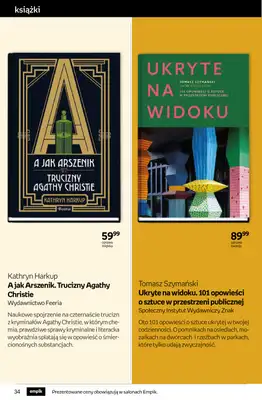 Empik - gazetka promocyjna Tom kultury: książki od środy 22.04 do wtorku 05.05 - strona 34