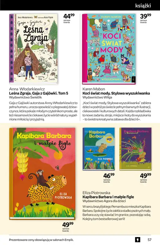 Empik - gazetka promocyjna Tom kultury: książki od środy 22.04 do wtorku 05.05 - strona 57