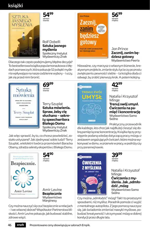 Empik - gazetka promocyjna Tom kultury: książki od środy 22.04 do wtorku 05.05 - strona 46