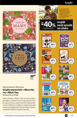 Empik - gazetka promocyjna Tom kultury: książki od środy 22.04 do wtorku 05.05 - strona 49