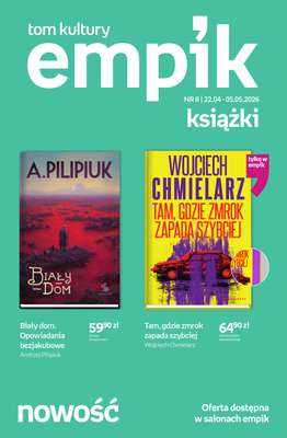 Empik - gazetka promocyjna Tom kultury: książki od środy 22.04 do wtorku 05.05