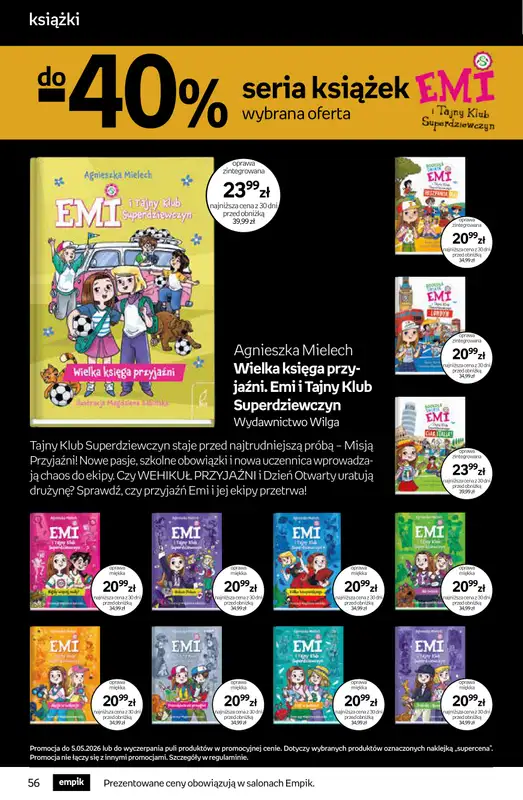 Empik - gazetka promocyjna Tom kultury: książki od środy 22.04 do wtorku 05.05 - strona 56