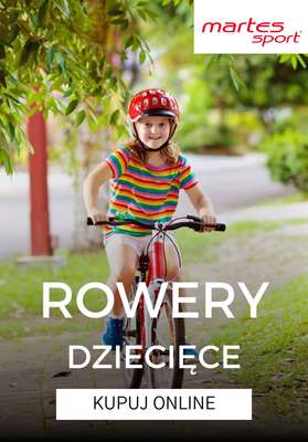 Martes Sport - gazetka promocyjna Rowery dziecięce w supercenach od środy 22.04 