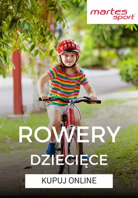 Martes Sport - gazetka promocyjna Rowery dziecięce w supercenach od środy 22.04 