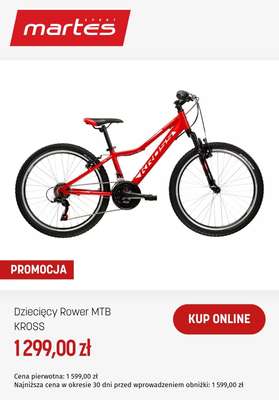 Martes Sport - gazetka promocyjna Rowery dziecięce w supercenach od środy 22.04  - strona 3