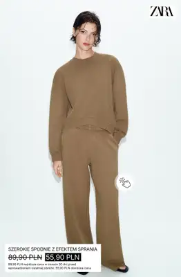 Zara - gazetka promocyjna PROMOCJE dla niej od środy 22.04  - strona 9