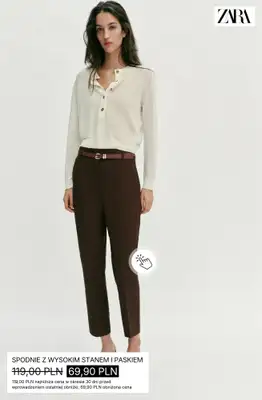 Zara - gazetka promocyjna PROMOCJE dla niej od środy 22.04  - strona 5