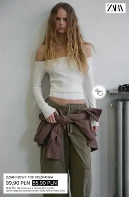 Zara - gazetka promocyjna PROMOCJE dla niej od środy 22.04  - strona 3