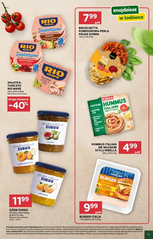 Stokrotka - gazetka promocyjna Włochy od kuchni od piątku 17.04 do środy 06.05 - strona 6