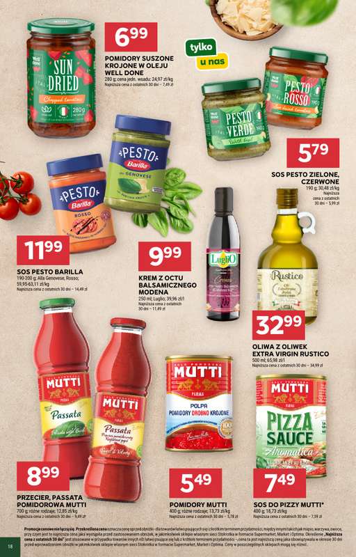 Stokrotka - gazetka promocyjna Włochy od kuchni od piątku 17.04 do środy 06.05 - strona 3