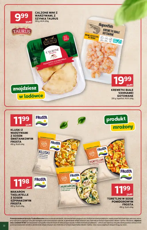 Stokrotka - gazetka promocyjna Włochy od kuchni od piątku 17.04 do środy 06.05 - strona 7