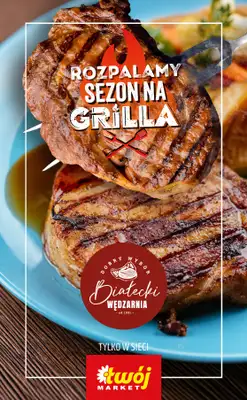 Twój Market - gazetka promocyjna Katalog Grillowy od środy 22.04 do poniedziałku 27.04