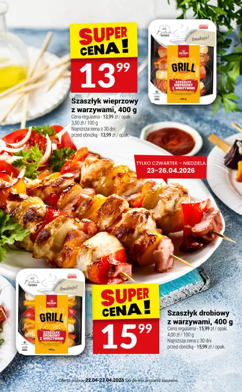 Twój Market - gazetka promocyjna Katalog Grillowy od środy 22.04 do poniedziałku 27.04 - strona 6