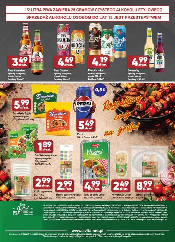 Avita - gazetka promocyjna Gazetka od środy 22.04 do soboty 02.05 - strona 8