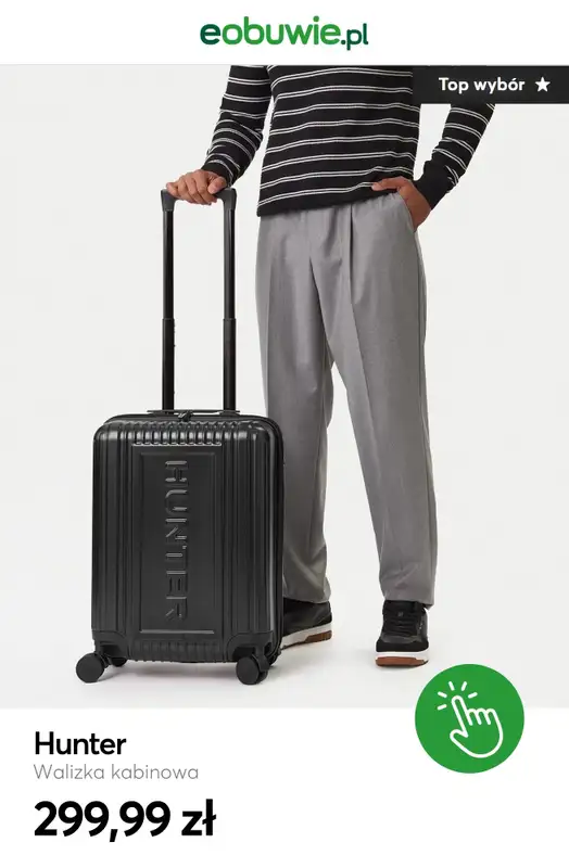 eobuwie.pl - gazetka promocyjna Walizki idealne na każdą podróż od środy 22.04  - strona 9