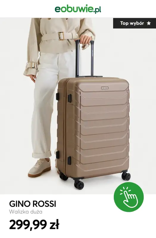 eobuwie.pl - gazetka promocyjna Walizki idealne na każdą podróż od środy 22.04  - strona 3