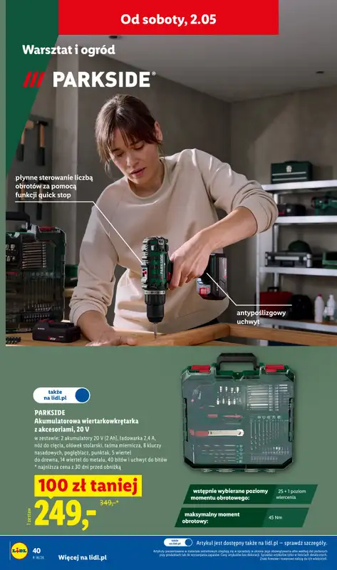 Lidl - gazetka promocyjna Katalog od poniedziałku 27.04 do soboty 02.05 - strona 48