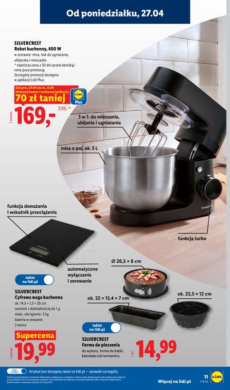 Lidl - gazetka promocyjna Katalog od poniedziałku 27.04 do soboty 02.05 - strona 13