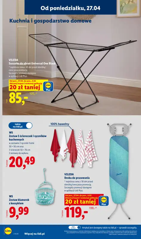 Lidl - gazetka promocyjna Katalog od poniedziałku 27.04 do soboty 02.05 - strona 18