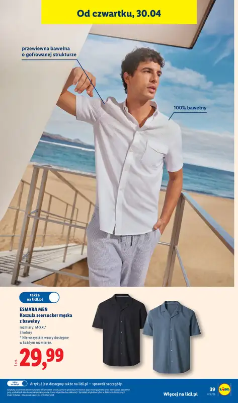 Lidl - gazetka promocyjna Katalog od poniedziałku 27.04 do soboty 02.05 - strona 47