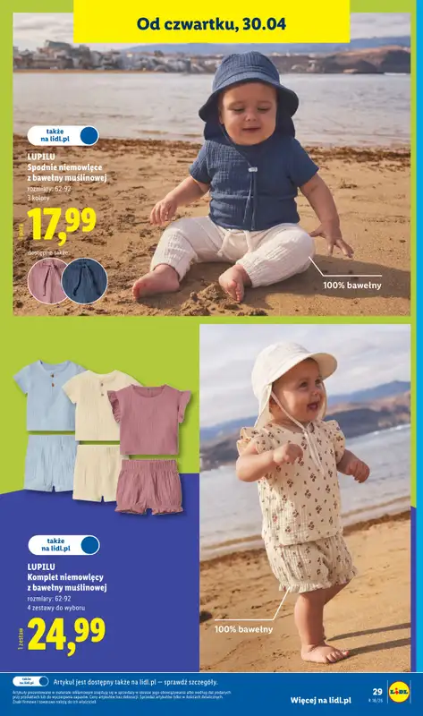 Lidl - gazetka promocyjna Katalog od poniedziałku 27.04 do soboty 02.05 - strona 35