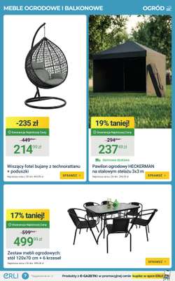 ERLI - gazetka promocyjna Czas na ogród i majsterkowanie! Sprawdź hity tygodnia na ERLI! od poniedziałku 20.04 do niedzieli 26.04 - strona 7