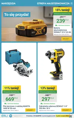 ERLI - gazetka promocyjna Czas na ogród i majsterkowanie! Sprawdź hity tygodnia na ERLI! od poniedziałku 20.04 do niedzieli 26.04 - strona 10