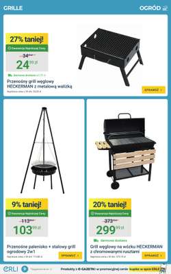 ERLI - gazetka promocyjna Czas na ogród i majsterkowanie! Sprawdź hity tygodnia na ERLI! od poniedziałku 20.04 do niedzieli 26.04 - strona 9