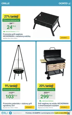 ERLI - gazetka promocyjna Czas na ogród i majsterkowanie! Sprawdź hity tygodnia na ERLI! od poniedziałku 20.04 do niedzieli 26.04 - strona 9