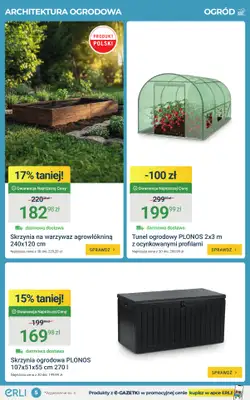 ERLI - gazetka promocyjna Czas na ogród i majsterkowanie! Sprawdź hity tygodnia na ERLI! od poniedziałku 20.04 do niedzieli 26.04 - strona 5