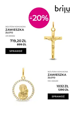 Briju - gazetka promocyjna Prezenty na komunię od środy 22.04 do niedzieli 10.05 - strona 4