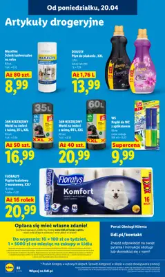 Lidl - gazetka promocyjna Oferta od czwartku od czwartku 23.04 do niedzieli 26.04 - strona 86