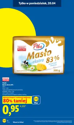 Lidl - gazetka promocyjna Oferta od czwartku od czwartku 23.04 do niedzieli 26.04 - strona 2