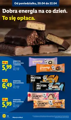 Lidl - gazetka promocyjna Oferta od czwartku od czwartku 23.04 do niedzieli 26.04 - strona 78