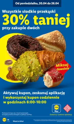 Lidl - gazetka promocyjna Oferta od czwartku od czwartku 23.04 do niedzieli 26.04 - strona 26