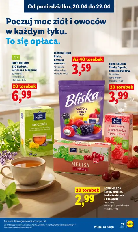 Lidl - gazetka promocyjna Oferta od czwartku od czwartku 23.04 do niedzieli 26.04 - strona 75