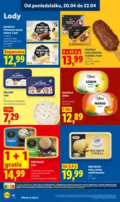 Lidl - gazetka promocyjna Oferta od czwartku od czwartku 23.04 do niedzieli 26.04 - strona 60