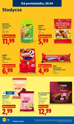 Lidl - gazetka promocyjna Oferta od czwartku od czwartku 23.04 do niedzieli 26.04 - strona 72