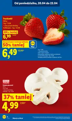 Lidl - gazetka promocyjna Oferta od czwartku od czwartku 23.04 do niedzieli 26.04 - strona 6