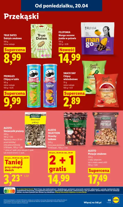 Lidl - gazetka promocyjna Oferta od czwartku od czwartku 23.04 do niedzieli 26.04 - strona 71