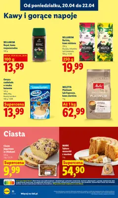 Lidl - gazetka promocyjna Oferta od czwartku od czwartku 23.04 do niedzieli 26.04 - strona 74
