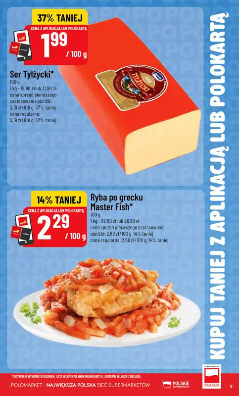 POLOmarket - gazetka promocyjna Katalog Kupuj taniej z POLOappką od środy 22.04 do wtorku 28.04 - strona 9