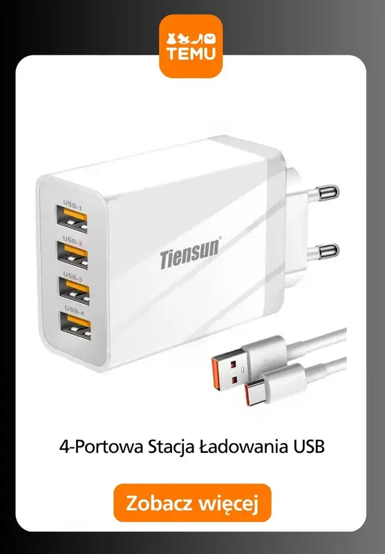 Temu - gazetka promocyjna Akcesoria do smartfonów od środy 22.04  - strona 5