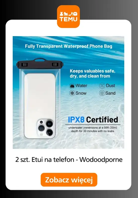 Temu - gazetka promocyjna Akcesoria do smartfonów od środy 22.04  - strona 6
