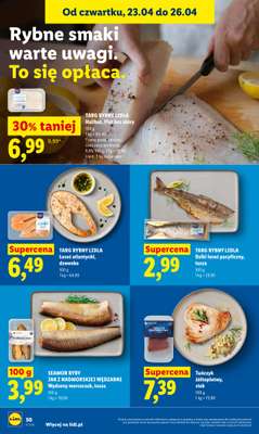 Lidl - gazetka promocyjna Oferta od czwartku od czwartku 23.04 do niedzieli 26.04 - strona 50