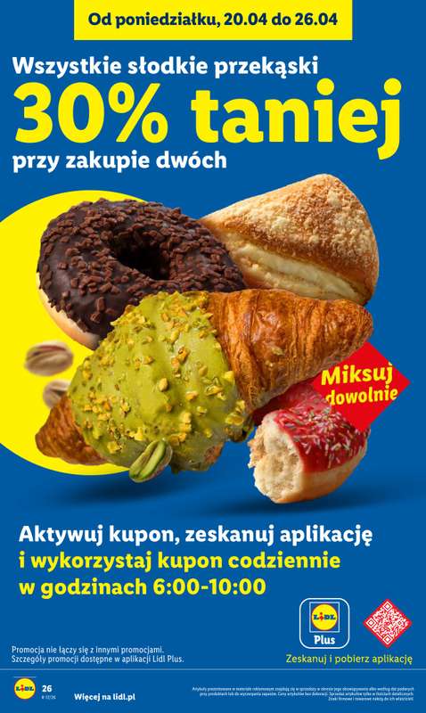 Lidl - gazetka promocyjna Oferta od czwartku od czwartku 23.04 do niedzieli 26.04 - strona 26